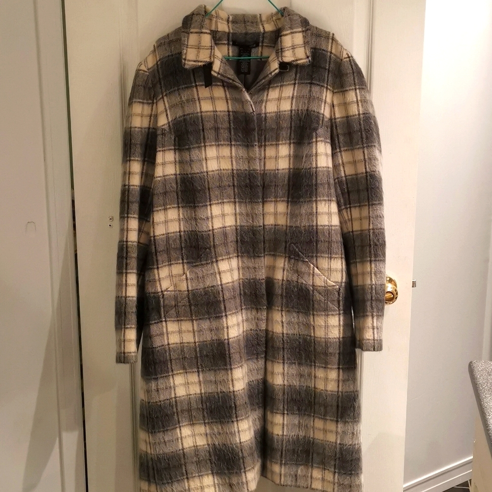 Kenneth Cole Wool & Alpaca Coat